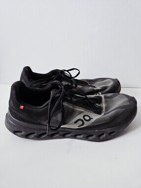 On Running Cloudsurfer Next Running Shoes Size 13 Black Grey